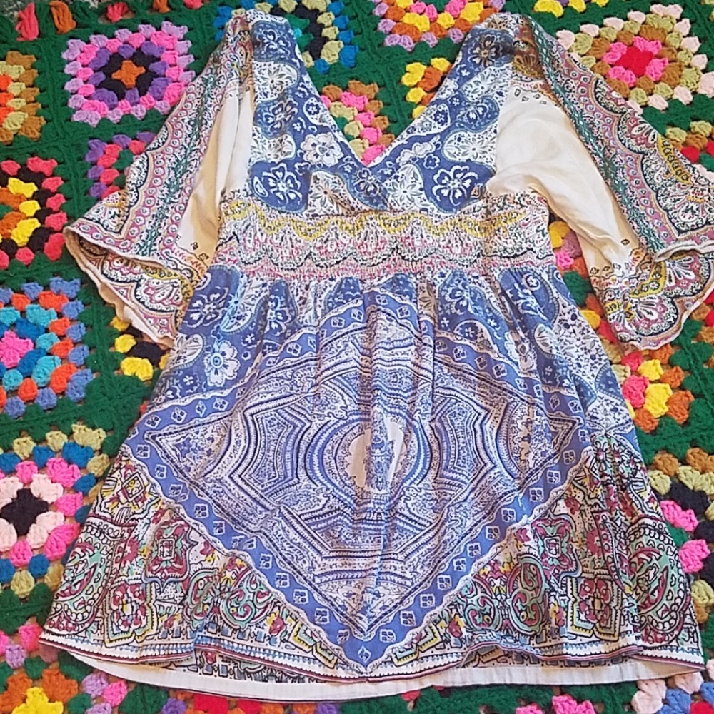 Anthropologie Ric Rac scarf top small - Picture 5 of 5